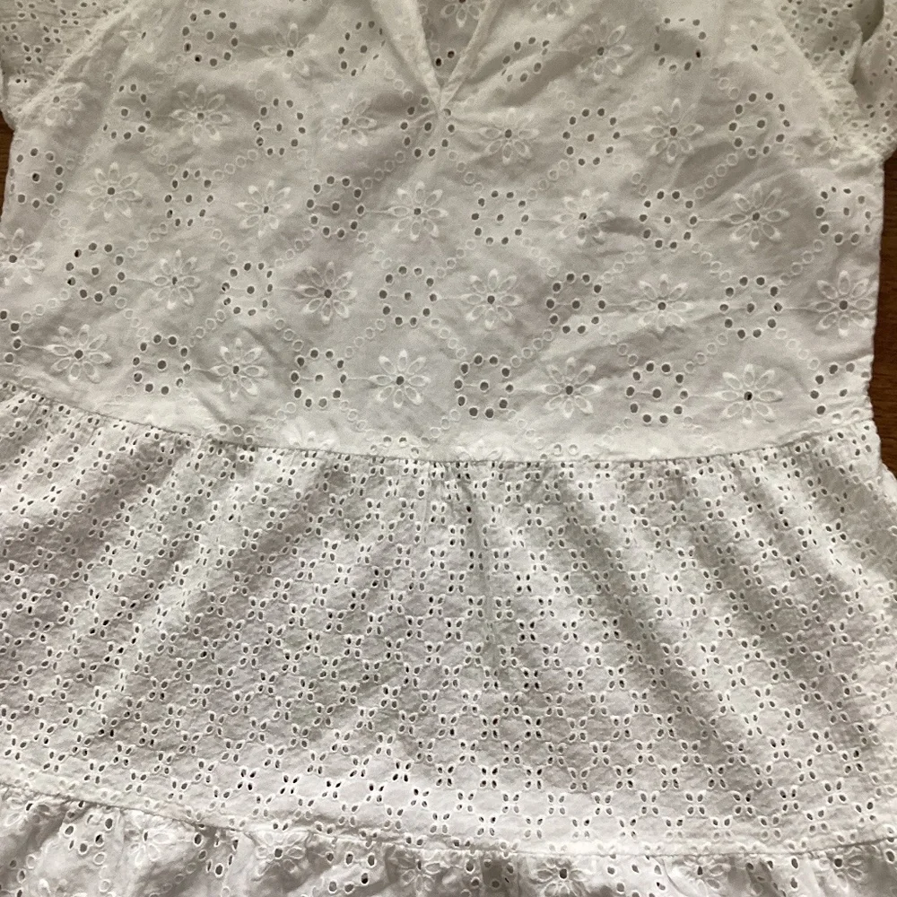 Tommy Bahama Eyelet White Dress Beach Cover Up